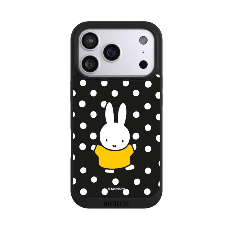 iPhone 17 Pro NIVOpure Miffy Pois Blancs