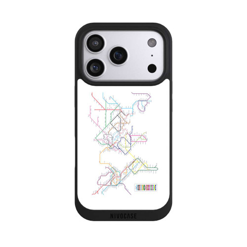 Apple iPhone 17 Pro NIVOpure Carte du métro mondial