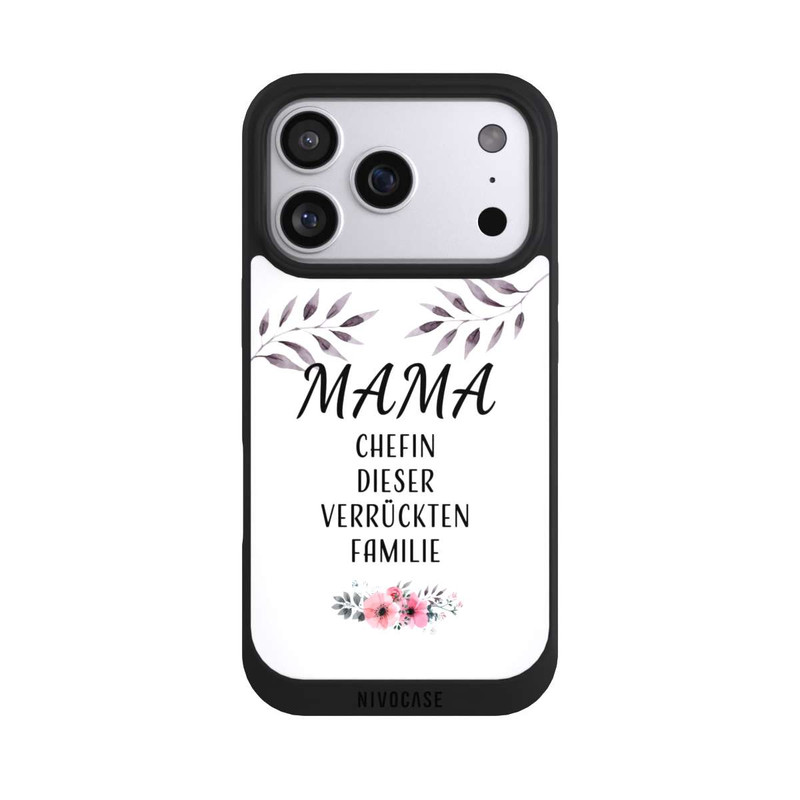 iPhone 17 Pro NIVOpure Mama Chefin dieser Verrückten Familie Weiß
