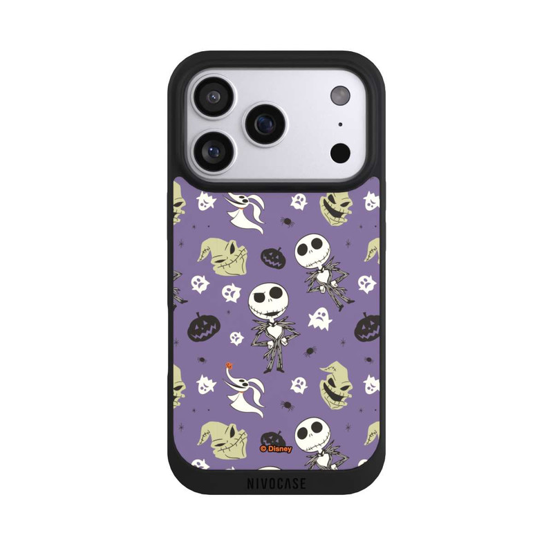 iPhone 17 Pro NIVOpure Jack Purple Pattern Tim Burtons Nightmare before Christmas