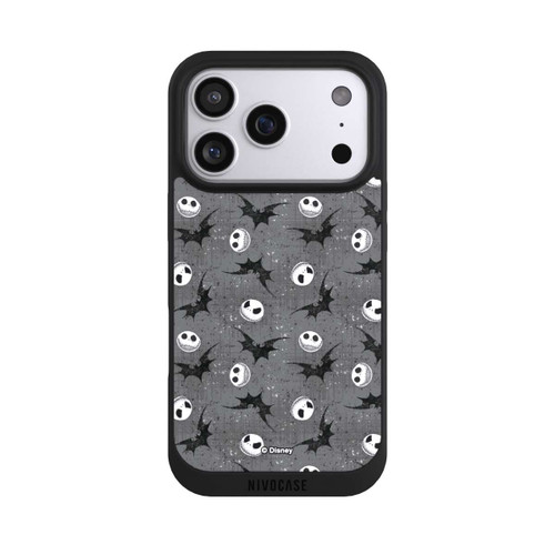 Apple iPhone 17 Pro NIVOpure Jack Grey Pattern Tim Burtons Nightmare before Christmas