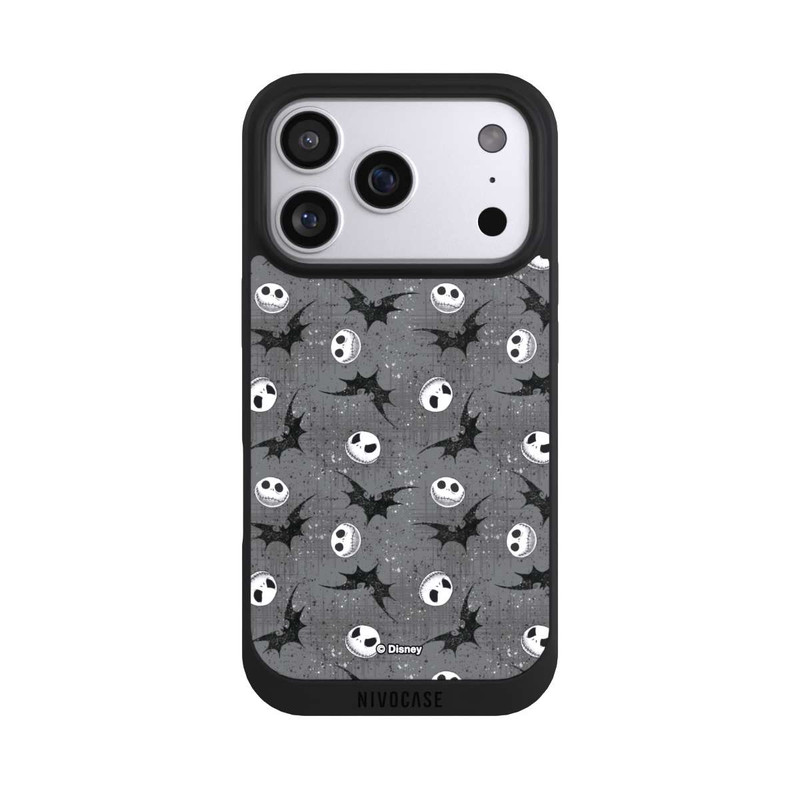 iPhone 17 Pro NIVOpure Jack Grey Pattern Tim Burtons Nightmare before Christmas