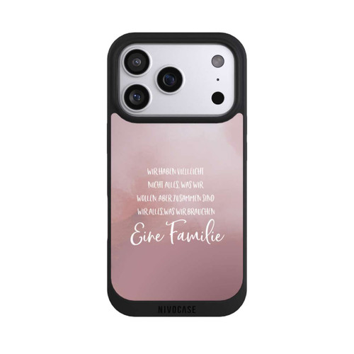Apple iPhone 17 Pro NIVOpure Eine Familie Altrosa