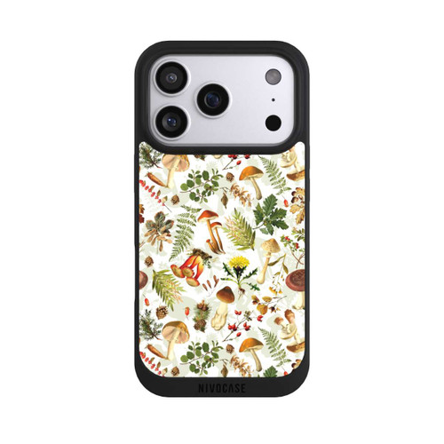 Apple iPhone 17 Pro NIVOpure Pilzmuster Weiß