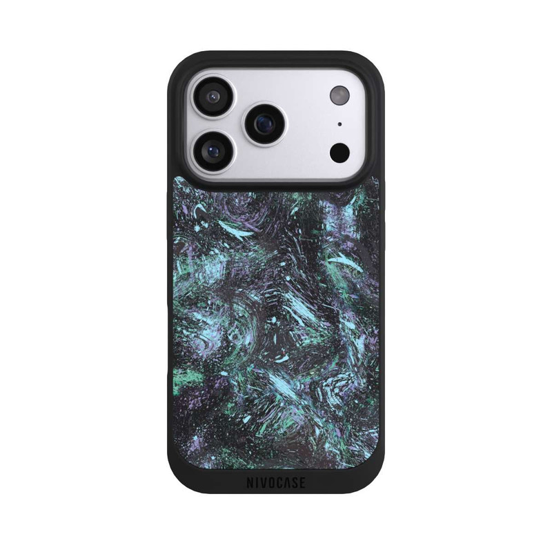 iPhone 17 Pro NIVOpure Résumé Dégoulinant De Poussière Pourpre