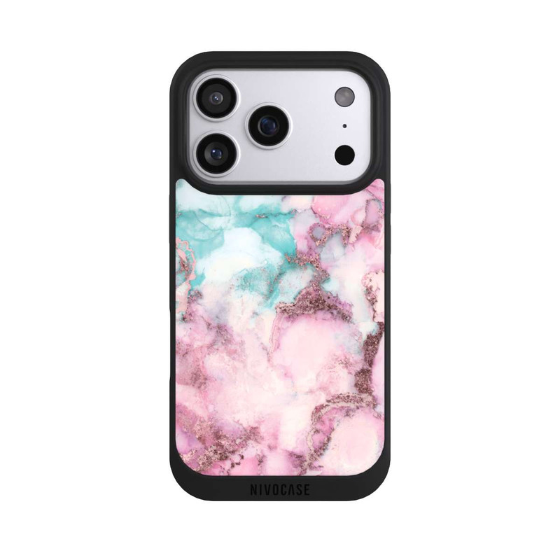 iPhone 17 Pro NIVOpure Encre tourbillonnante rose