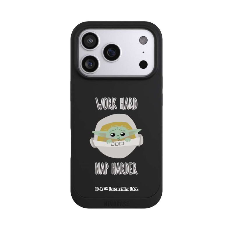 iPhone 17 Pro NIVOpure The Child Work Hard Nap Harder Transparent