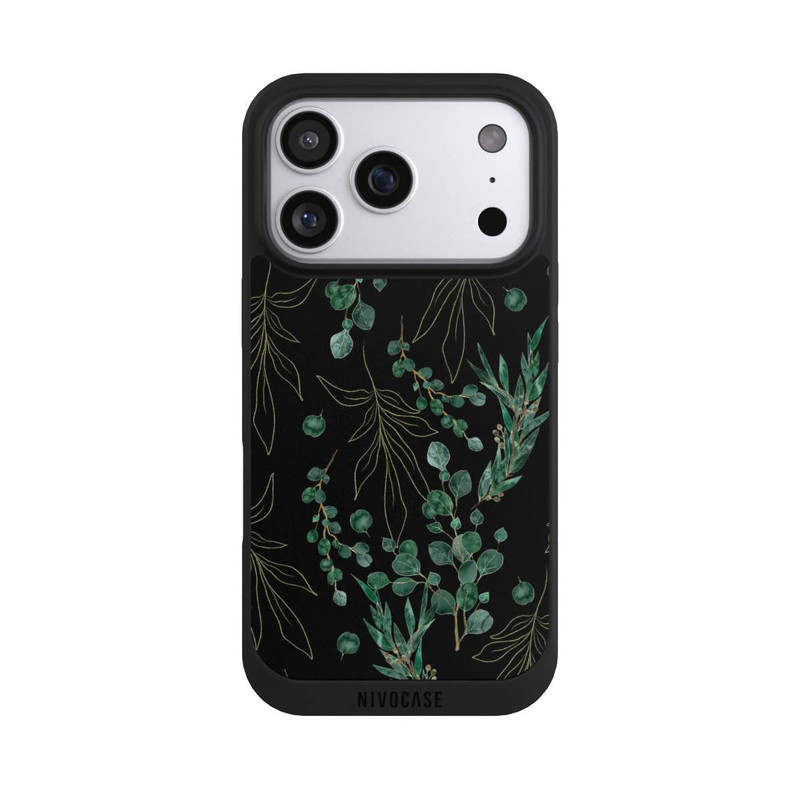 iPhone 17 Pro NIVOpure Eucalyptus Leaves black