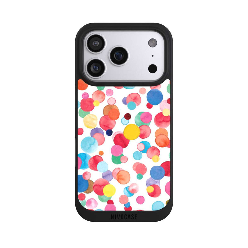 iPhone 17 Pro NIVOpure Summer Polka Dots Watercolor
