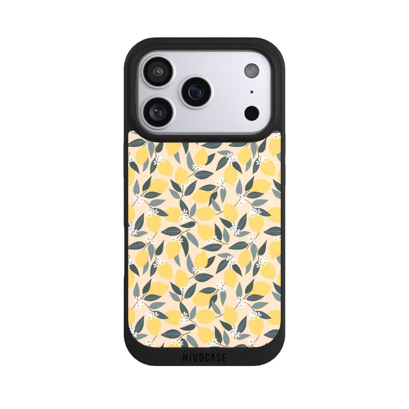 iPhone 17 Pro NIVOpure Motif rose citron