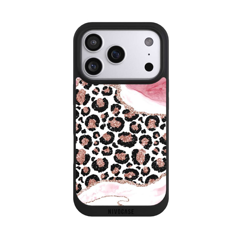 iPhone 17 Pro NIVOpure Motifs et textures rose lisse