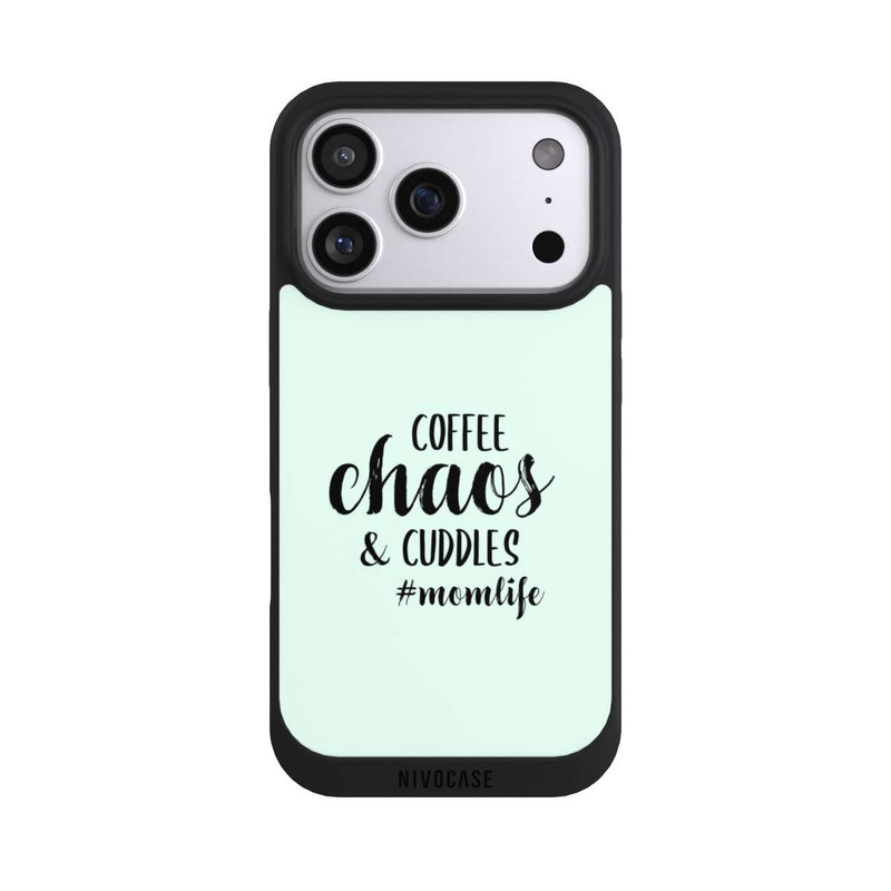 iPhone 17 Pro NIVOpure Coffee Chaos Cuddles Green