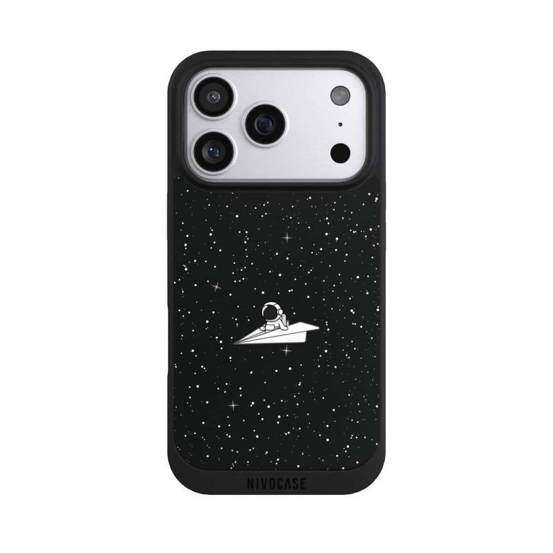 iPhone 17 Pro NIVOpure Astronaut Paper Plane Comic