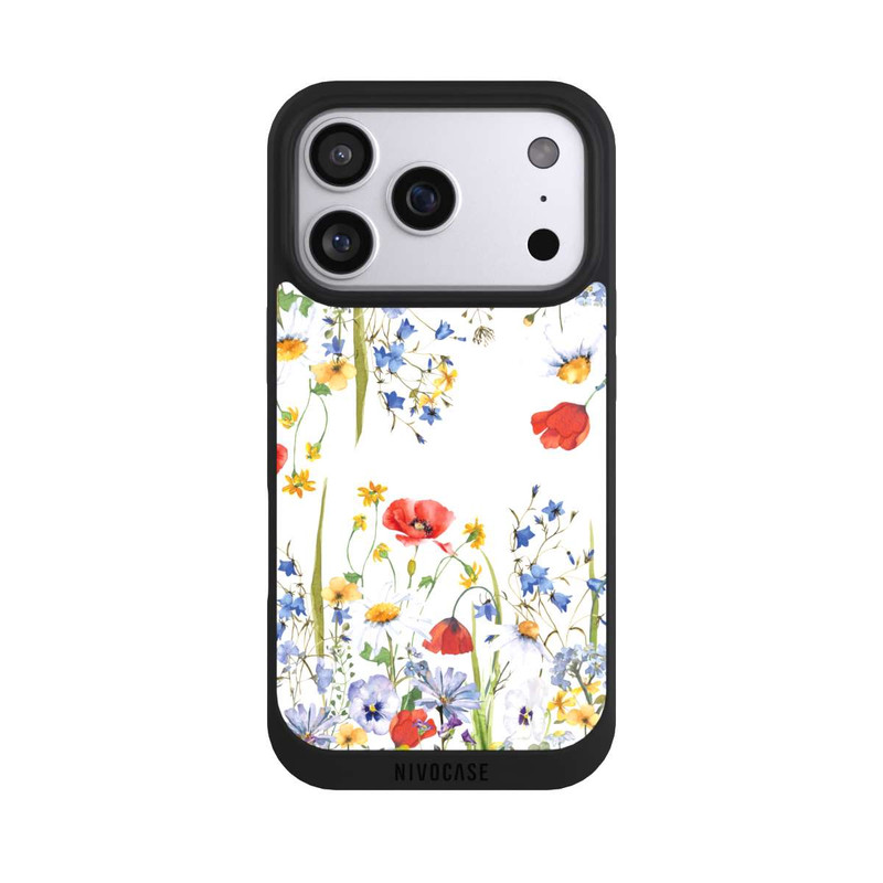 iPhone 17 Pro NIVOpure Blumenwiese Mohn