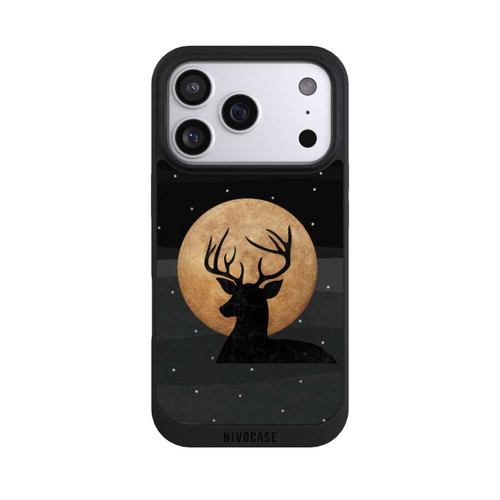 Apple iPhone 17 Pro NIVOpure Cerf et lune d'or