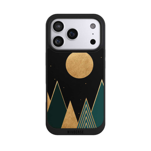 Apple iPhone 17 Pro NIVOpure Montagnes d'émeraude et lune