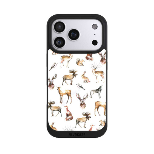 Apple iPhone 17 Pro NIVOpure Woodland Winter Animals
