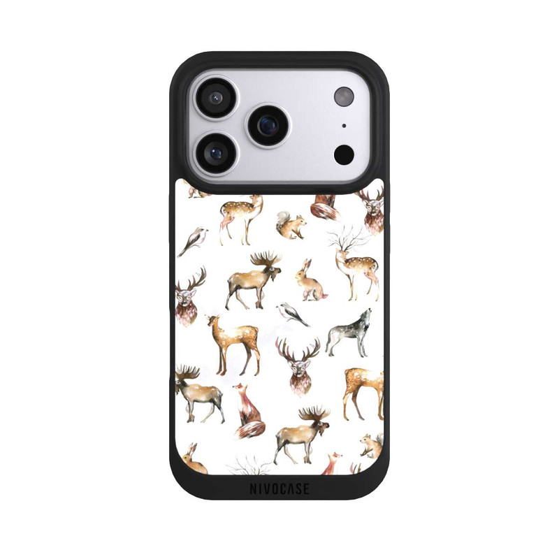 iPhone 17 Pro NIVOpure Animaux d'hiver des bois
