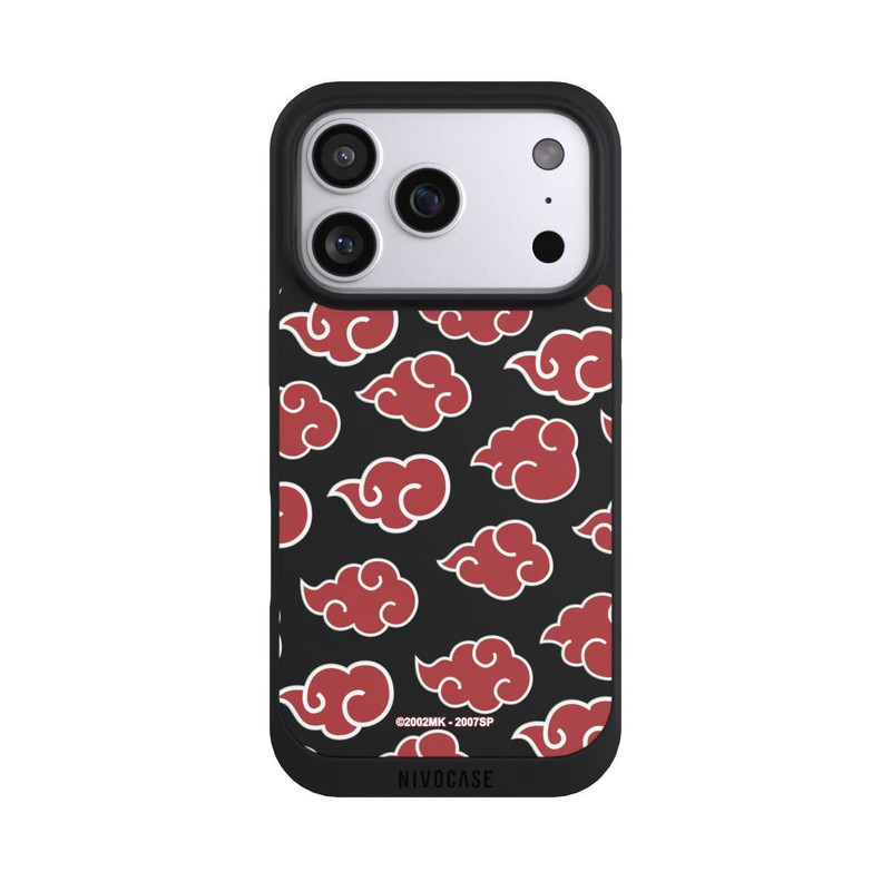 iPhone 17 Pro NIVOpure Akatsuki Pattern Transparent