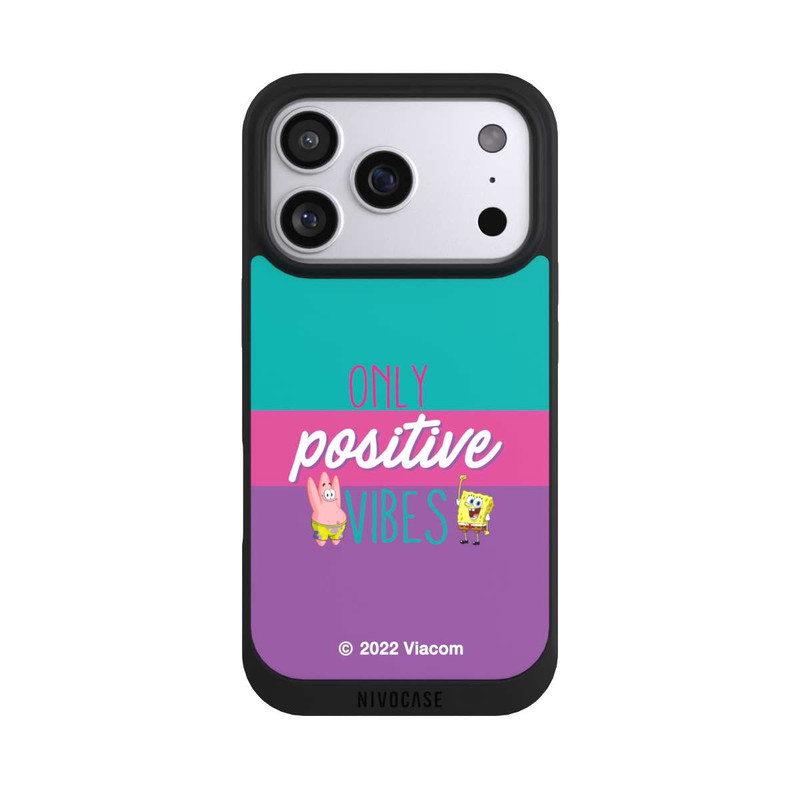 iPhone 17 Pro NIVOpure  Spongebob - Only Positive Vibes