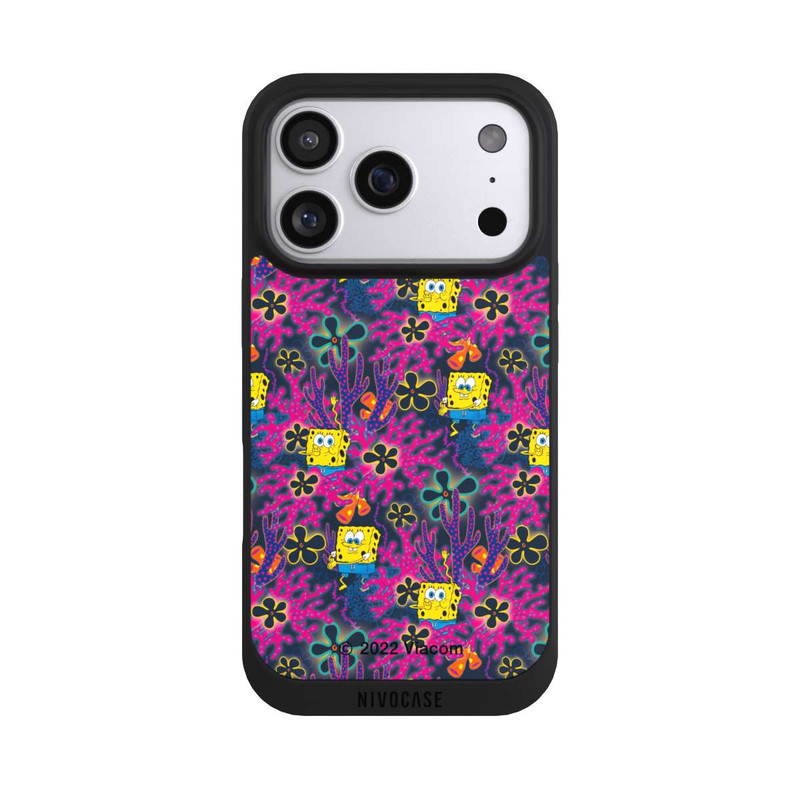 iPhone 17 Pro NIVOpure Spongebob - Coral Muster