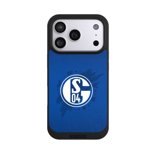 Apple iPhone 17 Pro NIVOpure Schalke 04 Farbe Fleck Blau