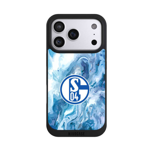 Apple iPhone 17 Pro NIVOpure Schalke 04 Flüssig Blau
