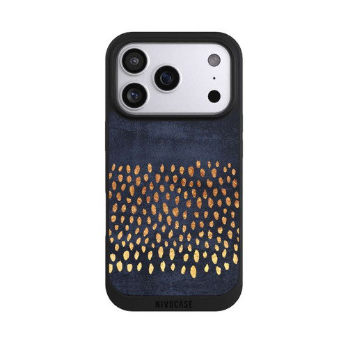 Apple iPhone 17 Pro NIVOpure Or &amp; Bleu Pattern
