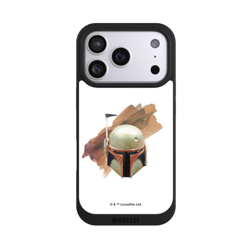 Apple iPhone 17 Pro NIVOpure Casque Boba Fett Blanc