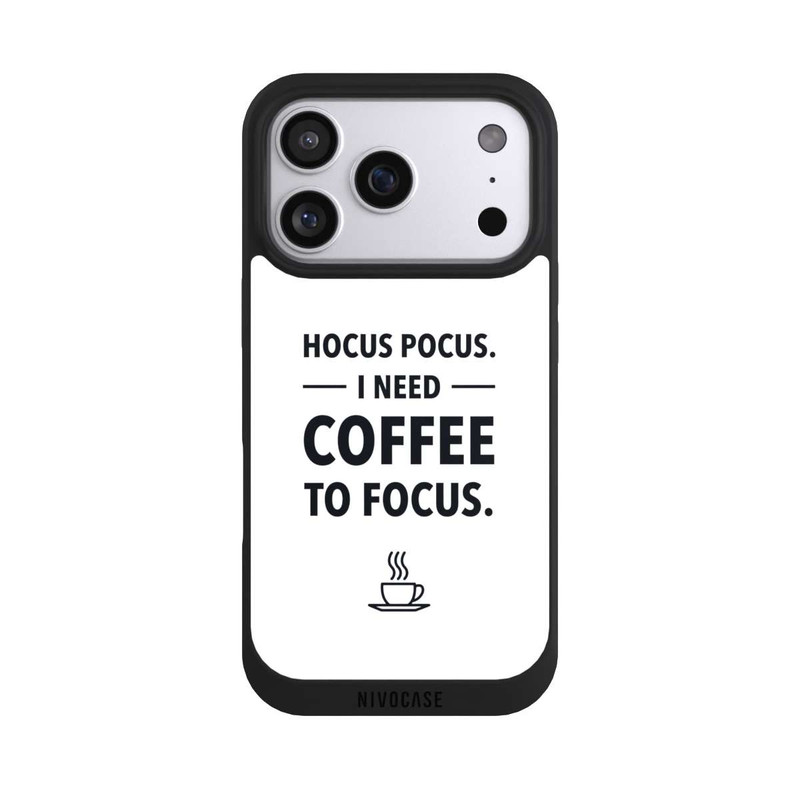 iPhone 17 Pro NIVOpure Hocus Pocus I Need Coffee