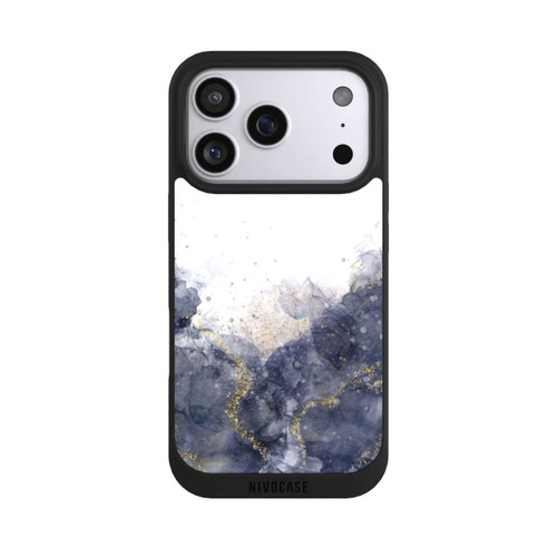 Apple iPhone 17 Pro NIVOpure Alcohol Ink Blue Glamour