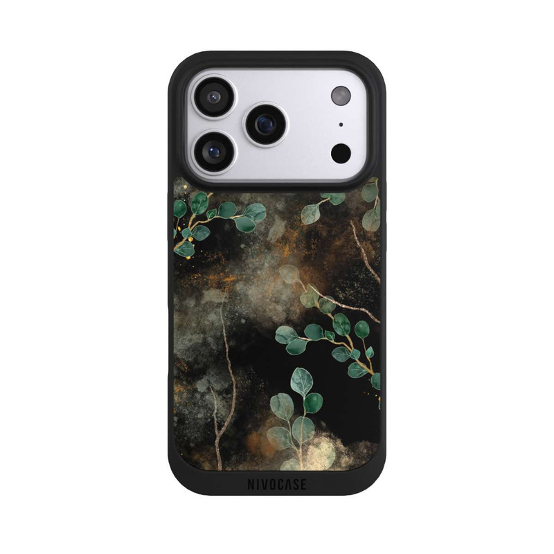 iPhone 17 Pro NIVOpure Eucalyptus en Fond