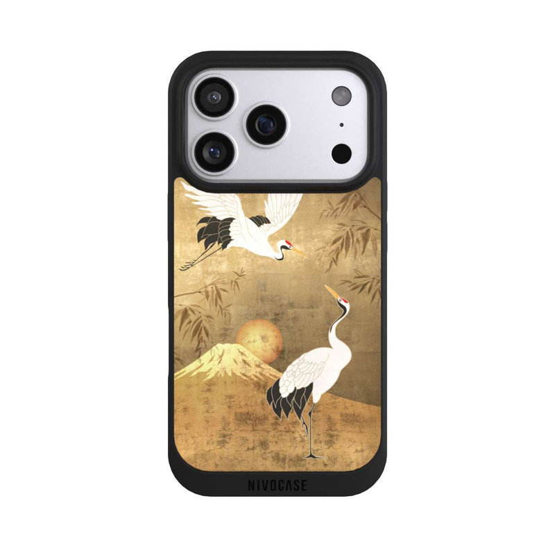 iPhone 17 Pro NIVOpure Kraniche Gold Japan 1