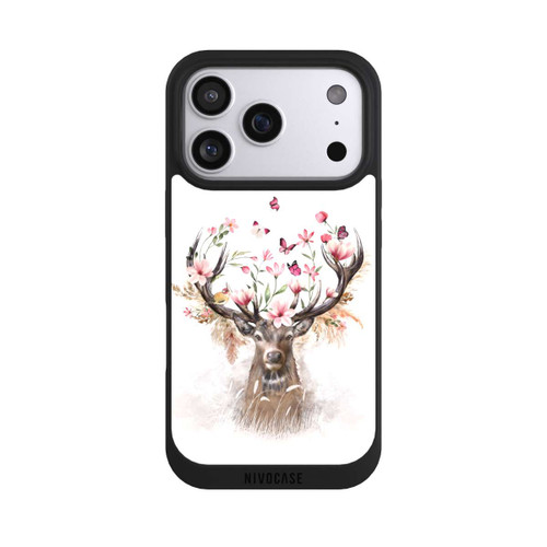 Apple iPhone 17 Pro NIVOpure Hirsch Blumen Geweih