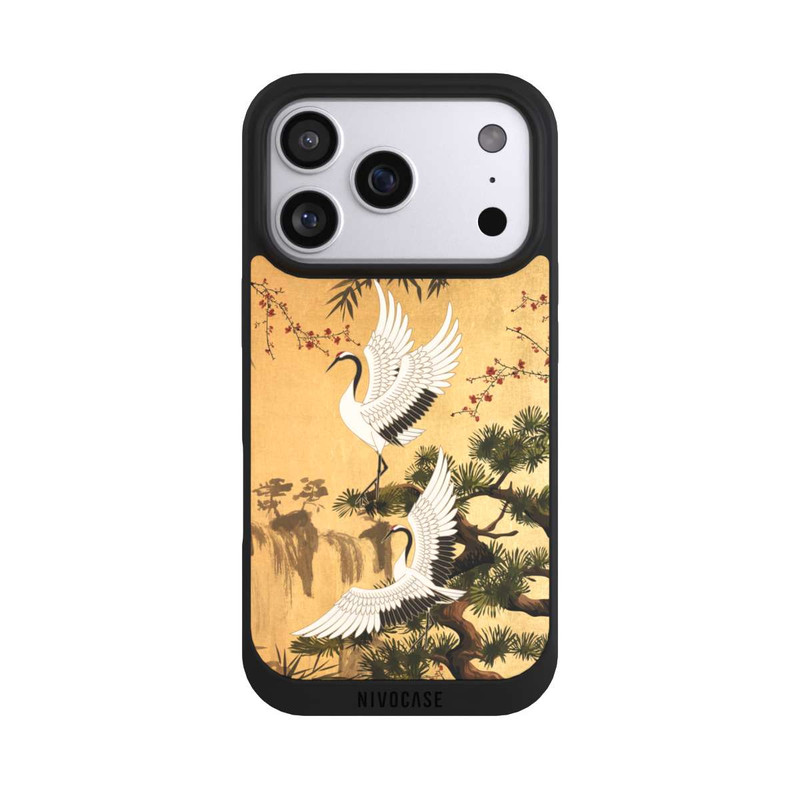 iPhone 17 Pro NIVOpure Kraniche Gold Japan 2