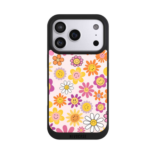 Apple iPhone 17 Pro NIVOpure Smiles Pink Flowers