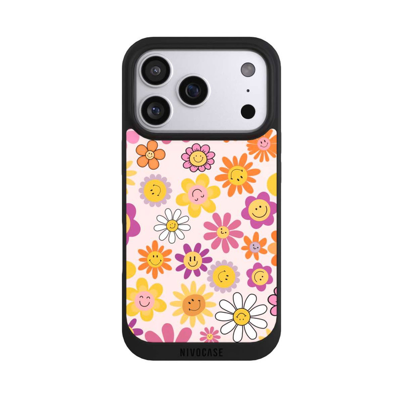 iPhone 17 Pro NIVOpure Smiles Pink Flowers