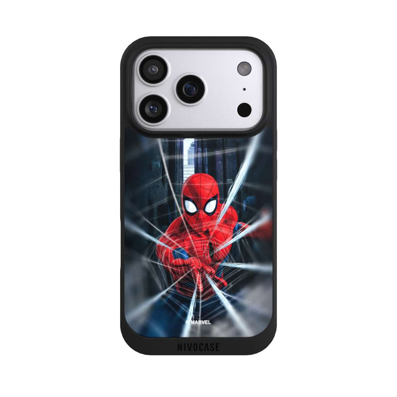 iPhone 17 Pro NIVOpure Spider-Man Webs In Action