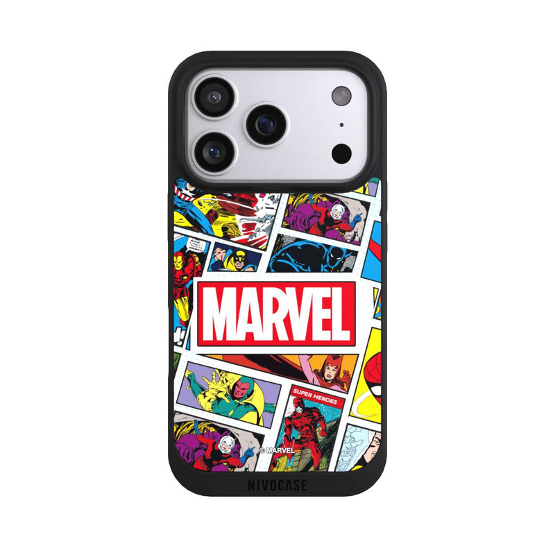 iPhone 17 Pro NIVOpure Marvel Comic Pattern
