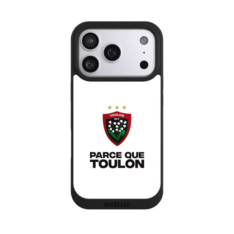 iPhone 17 Pro NIVOpure RC Toulonnais Blanc
