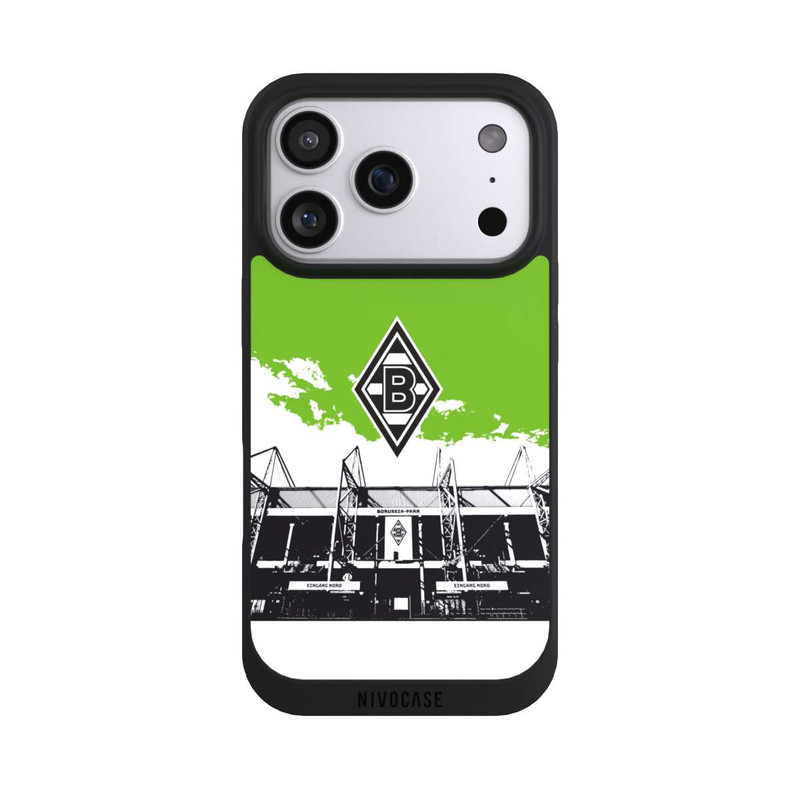 iPhone 17 Pro NIVOpure Borussia-Park Schwarz Weiß Grün