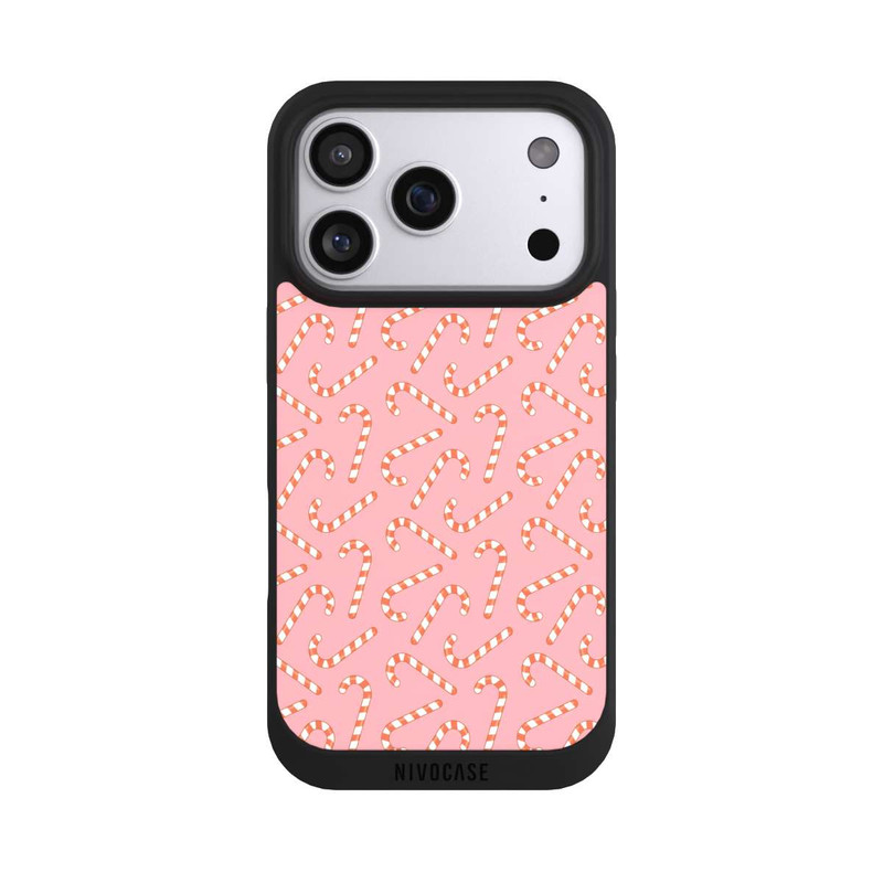 iPhone 17 Pro NIVOpure Cannes à sucre sur rose