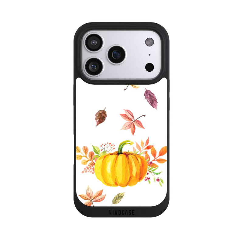 iPhone 17 Pro NIVOpure Pumpkin-weißer Hintergrund 