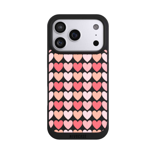 Apple iPhone 17 Pro NIVOpure Pink Shadow Hearts