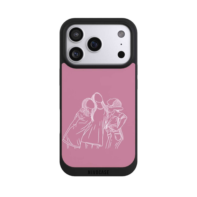 iPhone 17 Pro NIVOpure Freundinnen Line Art