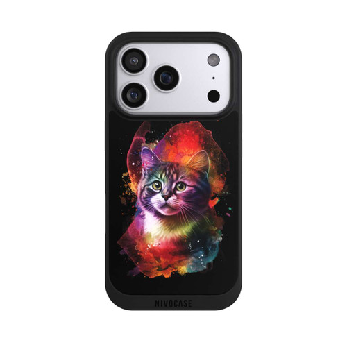 Apple iPhone 17 Pro NIVOpure Happy Kitty Black