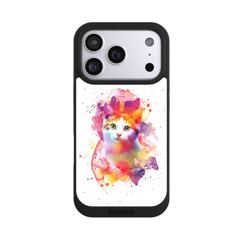 Apple iPhone 17 Pro NIVOpure Happy Kitty White