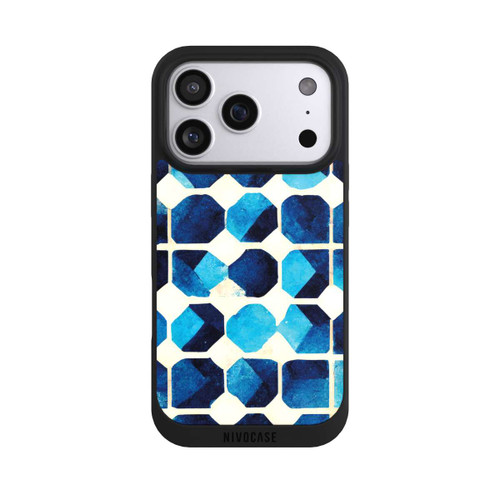 Apple iPhone 17 Pro NIVOpure Blue Pattern