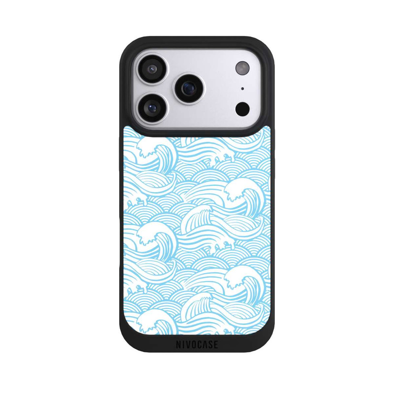 iPhone 17 Pro NIVOpure Vagues bleues
