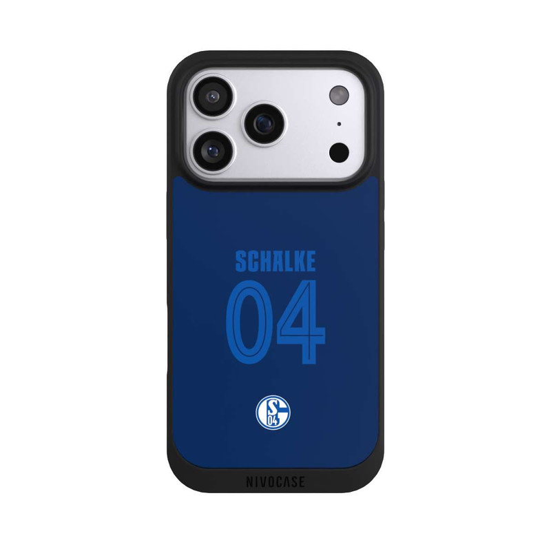 iPhone 17 Pro NIVOpure Schalke 04 Dunkelblau